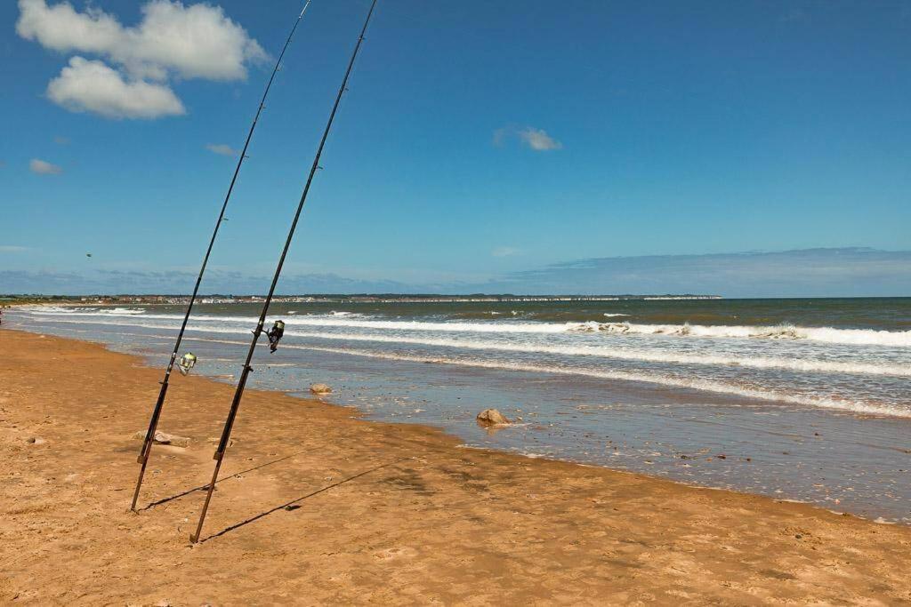 Beachfront Apartment - Ground Floor Apartment With Sea Views, Next To The Beach, Bridlington, North Yorkshire Bessingby 外观 照片